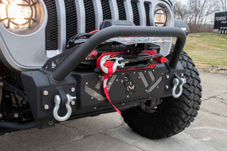 Fishbone Offroad Modular Front Bumper (FRONT): Jeep Gladiator (20-24) / Wrangler JK (07-18) / Wrangler (19-24)