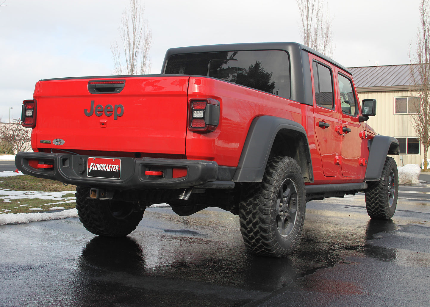 Flowmaster American Thunder Cat-Back Exhaust System: Jeep Gladiator 2021-2023