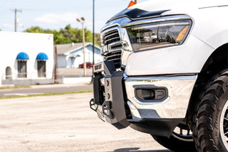 N-Fab HVM Bull Bar Front: Fits Most Ram 1500 Models (2019-2024) - Textured Black