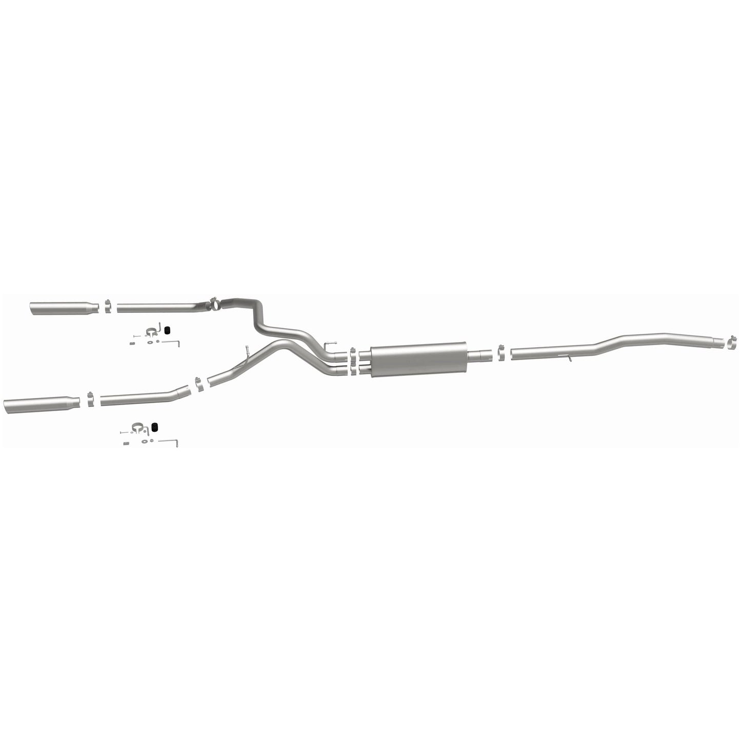 MagnaFlow Street Series Cat-Back Performance Exhaust System: Dodge Dakota (05-08)