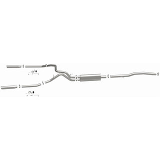 MagnaFlow Street Series Cat-Back Performance Exhaust System: Dodge Dakota (05-08)