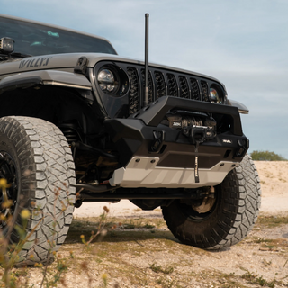 Rival 4x4 Front Aluminum Bumper (FRONT): Fits Jeep 2007-2025 3.0L/3.6L