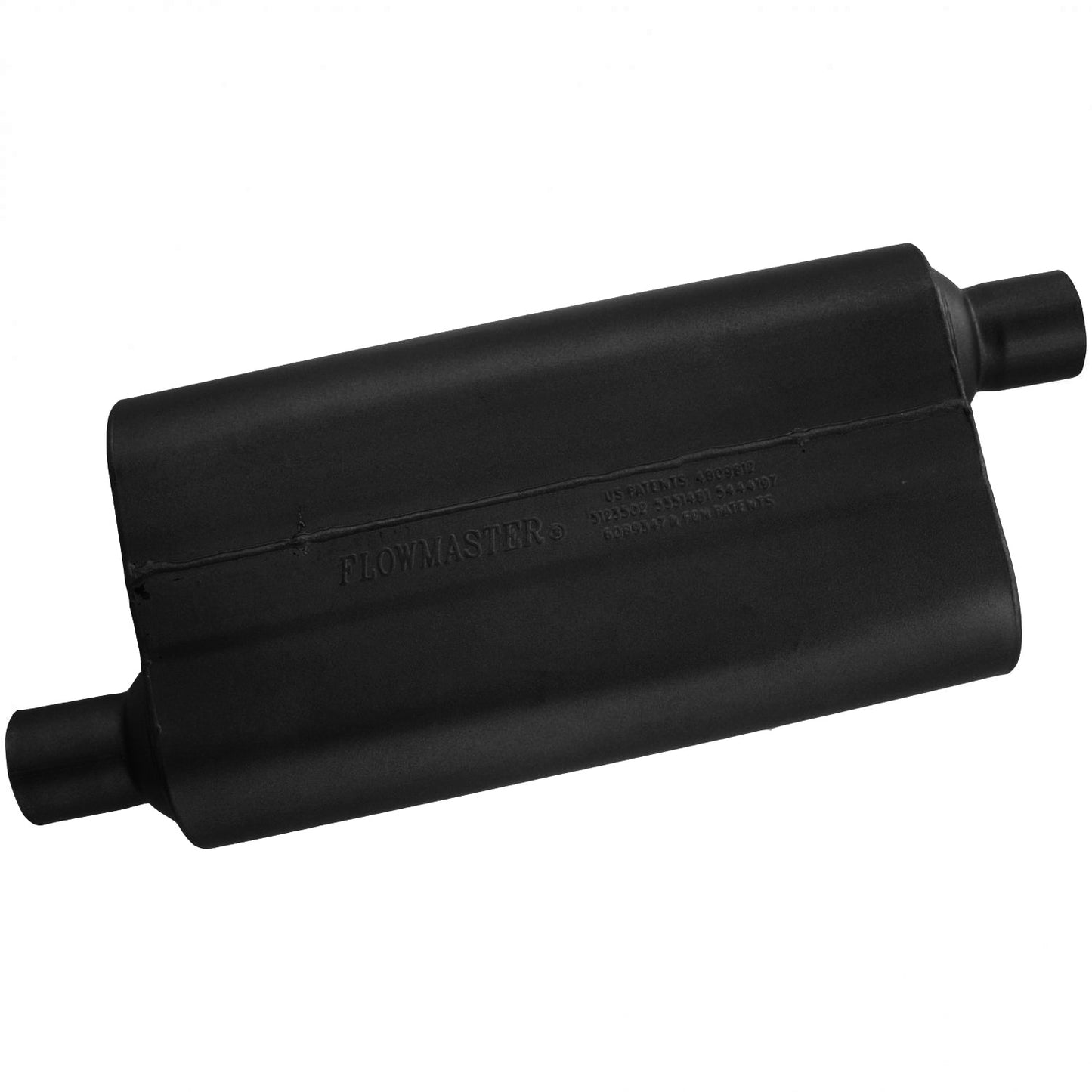 Flowmaster 50 Series Delta Flow Chambered Muffler: Chrysler 300 (05-13) / Dodge Challenger (09-14) / Charger (06-10) / Magnum (05-08)