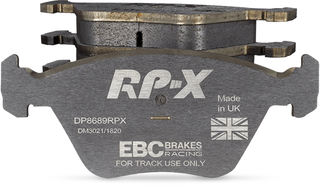 EBC Racing Race Brake Pads RP-X Compound (REAR): Fits Chrysler/Dodge/Jeep 2005-2026 6.1L/6.2L/6.4L