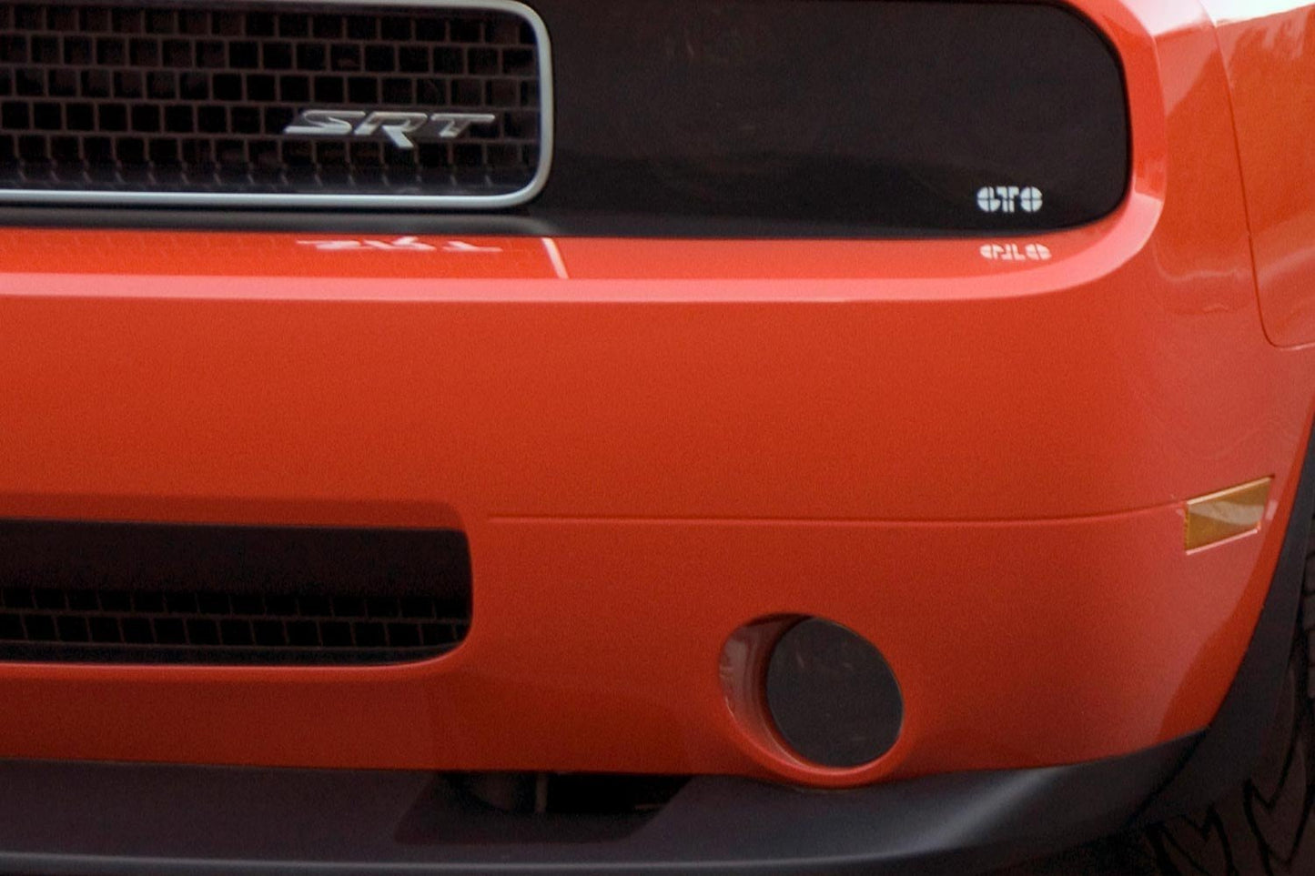 GT Styling Smoke Fog Light Covers: Dodge Challenger 2008 - 2014