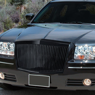 Spec D Phantom Black Vertical Grille: Chrysler 300 / 300C 2005 - 2010