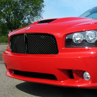 Spec D Mesh Grille (Black): Dodge Charger 2006 - 2010