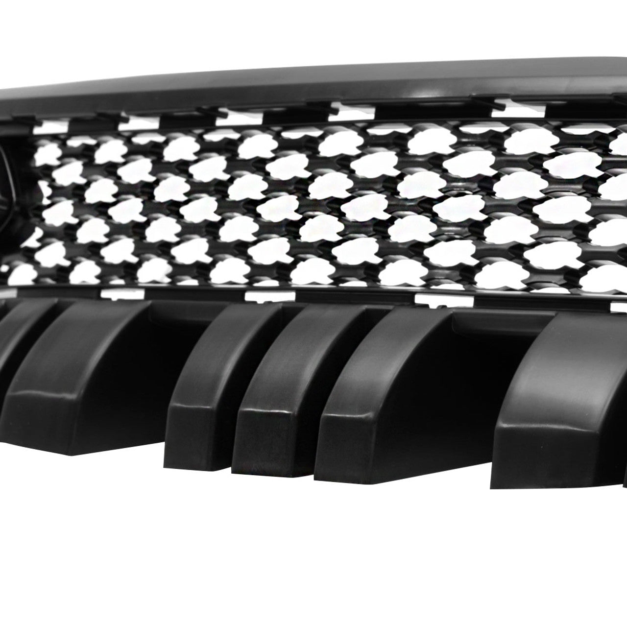 Spec D Dual Snorkel Grille (Black): Dodge Charger 2015 - 2023
