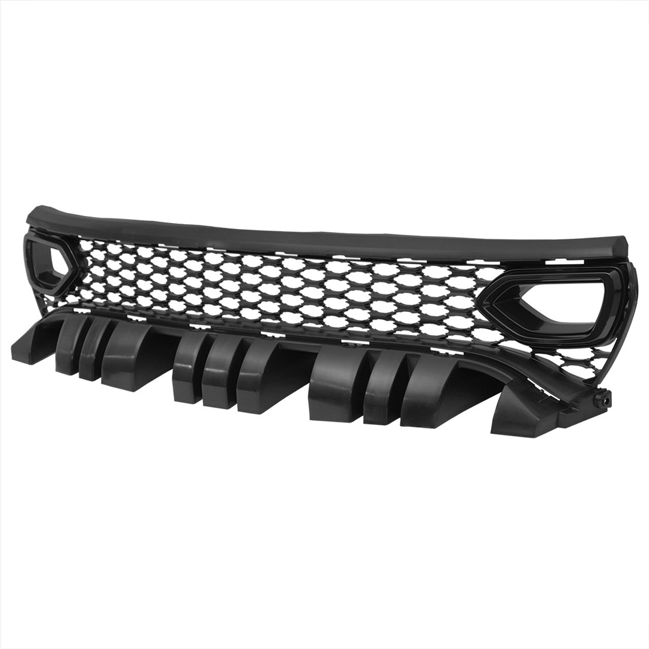 Spec D Dual Snorkel Grille (Black): Dodge Charger 2015 - 2023