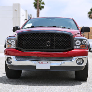Spec D Black Mesh Grille: Dodge Ram 2006 - 2008
