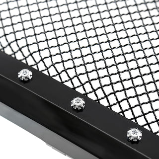 Spec D Stainless Steel Black Mesh Grille: Dodge Ram 2006 - 2008