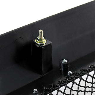 Spec D Stainless Steel Black Mesh Grille: Dodge Ram 2006 - 2008