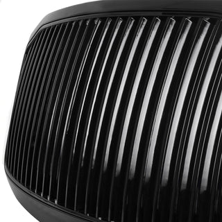 Spec D Vertical Grill (Black): Dodge Ram 2006 - 2008