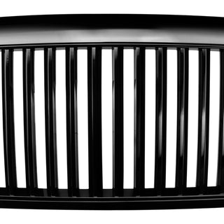 Spec D Vertical Grill (Black): Dodge Ram 2006 - 2008
