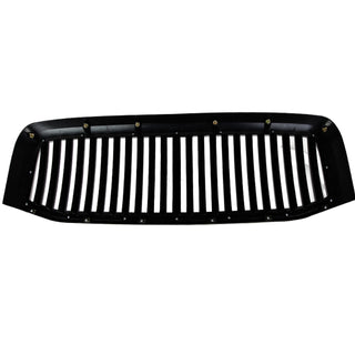 Spec D Vertical Grill (Black): Dodge Ram 2006 - 2008
