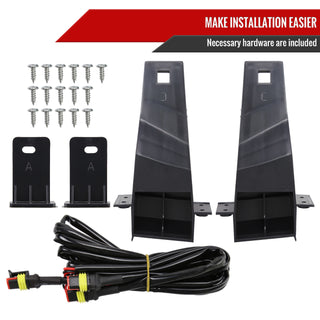 Spec D Rebel Grille w/ LED's (Matte Black): Dodge Ram 1500 2009 - 2012