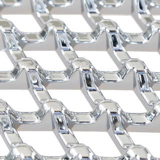 Spec D Mesh Grille (Chrome, Honeycomb): Dodge Ram 1500 2009 - 2012