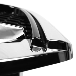 Spec D Rebel Style Grille (Chrome, Honeycomb): Ram 1500 2013 - 2018