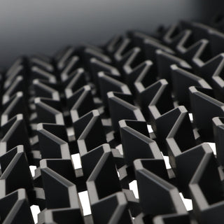 Spec D Rebel Style Grille (Matte Black): Ram 1500 2019 - 2024