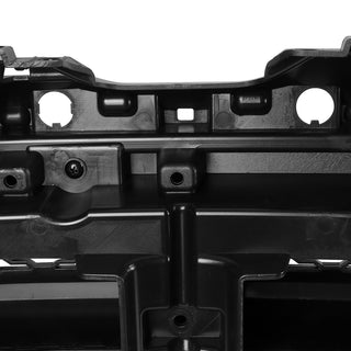 Spec D Glossy Black Mesh Grille Chrome Trim: Ram 1500 2019-2022 3.6L/5.7L