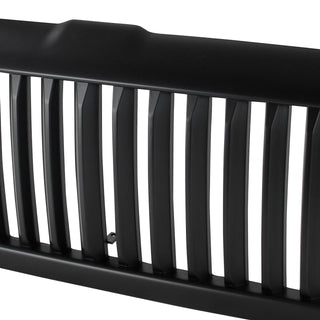 Spec D Matte Black Vertical Grille: Dodge Ram 1994 - 2002