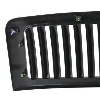 Spec D Matte Black Vertical Grille: Dodge Ram 1994 - 2002