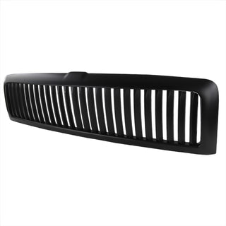 Spec D Matte Black Vertical Grille: Dodge Ram 1994 - 2002