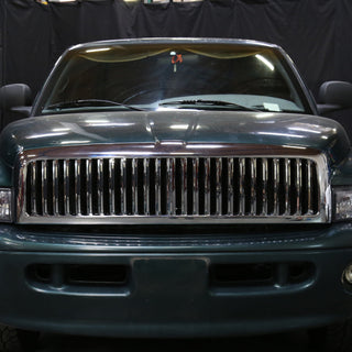 Spec D Vertical Grill (Chrome): Dodge Ram 1994 - 2002