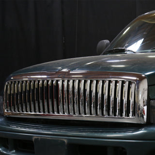Spec D Vertical Grill (Chrome): Dodge Ram 1994 - 2002