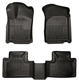Husky Liners WeatherBeater Floor Liners Combo (FRONT AND SECOND SEAT): Dodge Durango / Jeep Grand Cherokee 2011 - 2015