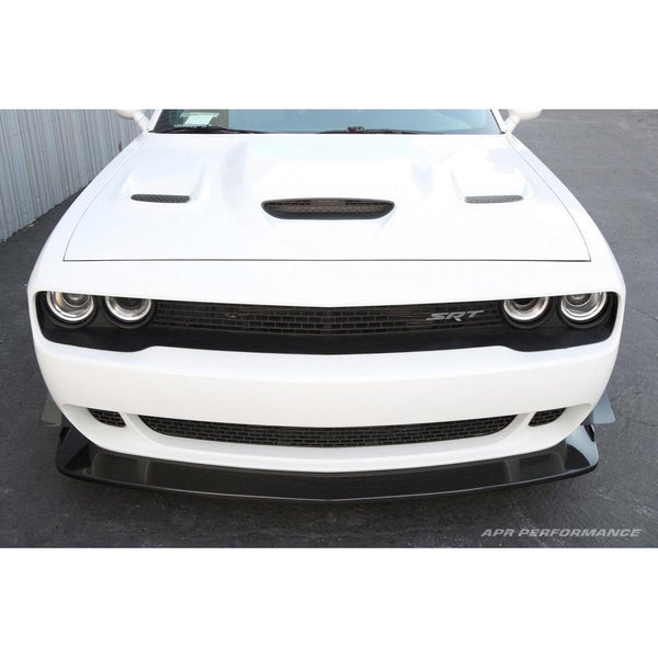 APR Carbon Fiber Front Lip: Dodge Challenger SRT Hellcat & Redeye 2015 - 2023 (Widebody ONLY)