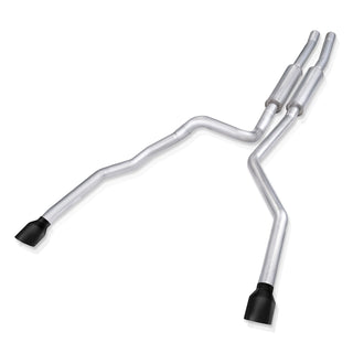 Stainless Works Legend Catback Matte Black Tips: Ram 1500 2019-2024 6.2L TRX