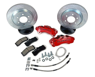 Baer 13" SS4 Rear Big Brake Kit: Jeep Wrangler / Gladiator 2007-2025 2.0L/3.6L