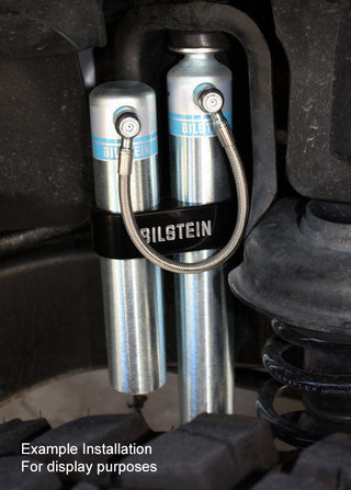 Bilstein B8 5160 w/ Remote Reservoir Shocks Front Pair w/3.5-5" lift - 2007-2018 Jeep Wrangler JK 4WD