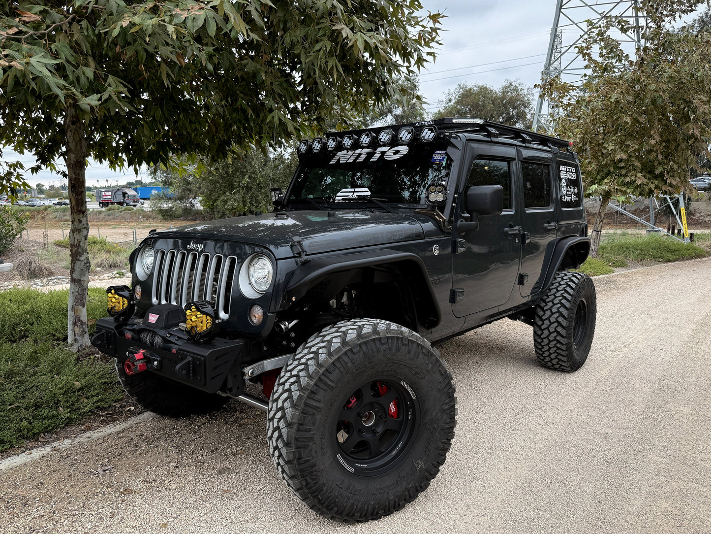 Attica 4x4 Terra Series Front Fender Flares: Jeep Wrangler 2018-2024