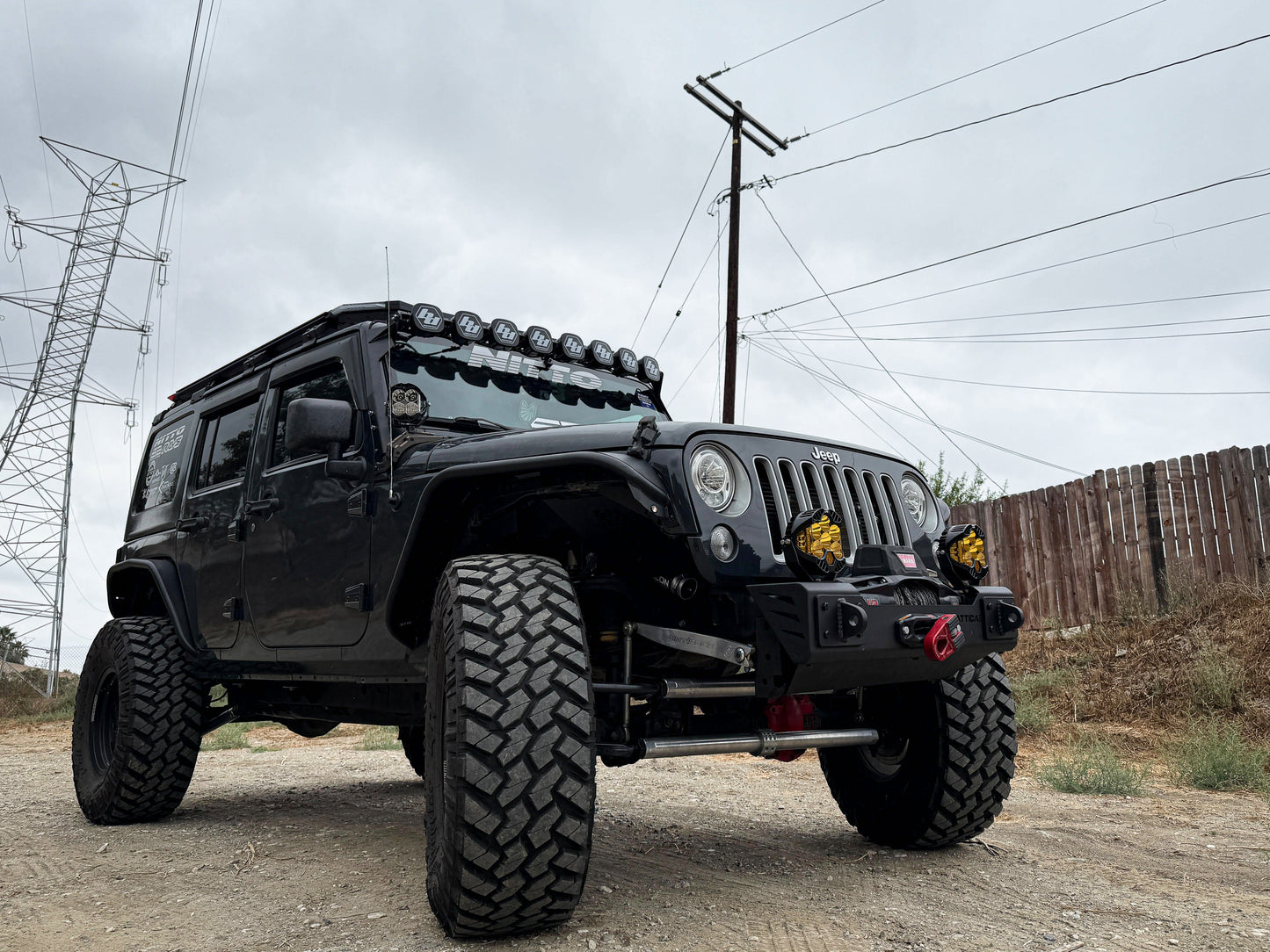 Attica 4x4 Terra Series Front Fender Flares: Jeep Wrangler 2018-2024