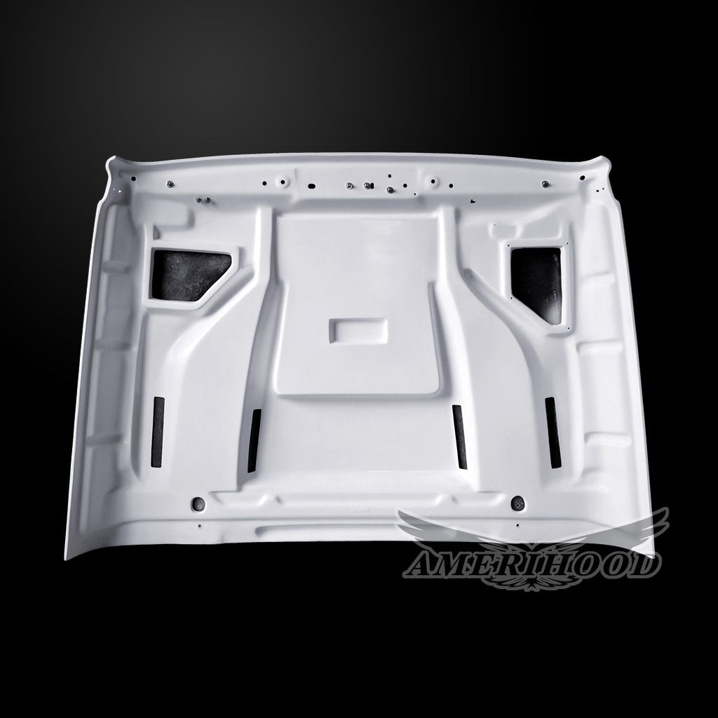 Amerihood STM Functional Ram Air Hood: Jeep Gladiator 2020 - 2024