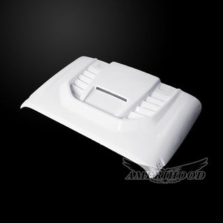 Amerihood VIP Functional Ram Air Hood: Jeep Wrangler JK 2007 - 2018