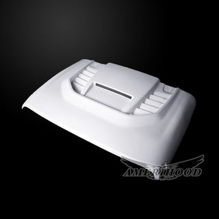 Amerihood STM Functional Ram Air Hood: Jeep Wrangler JL 2018 - 2025