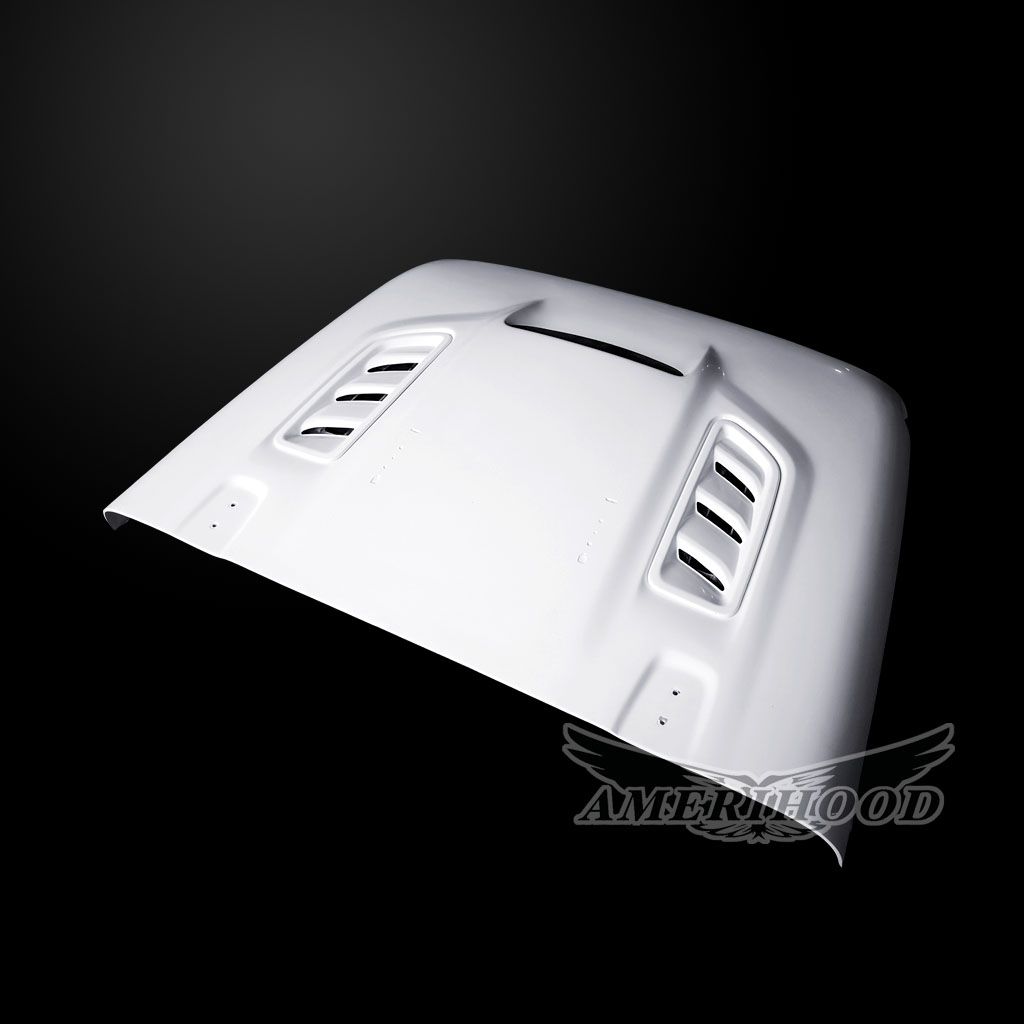 Amerihood VIP Functional Ram Air Hood: Jeep Wrangler JL 2018 - 2024