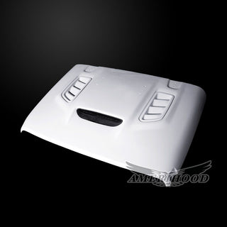 Amerihood VIP Functional Ram Air Hood: Jeep Wrangler JL 2018 - 2025