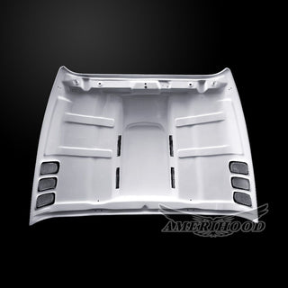 Amerihood AAG Functional Ram Air Hood: Jeep Wrangler TJ 1997 - 2006