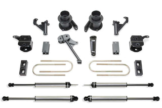 Fabtech 5in Basic System w/ DL Shocks and Factory Radius Arms: Ram 3500 13-14 6.7L Diesel/6.4L/5.7L