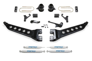 Fabtech 5in Radius Arm System w/ Performance Shocks: Ram 3500 13-14 6.7L Diesel/6.4L/5.7L w/ Factory Radius Arms