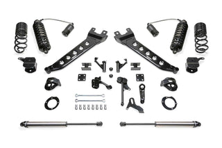 Fabtech 7in Radius Arm Kit: Ram 2500 14-16 6.7L Diesel/6.4L/5.7L w/ 4.0 C/O Resi Dlss and Rr 2.25 Dlss