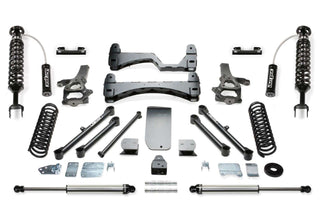 Fabtech 6in Performance Coilover Suspension System: Ram 1500 12-13 5.7L/3.6L w/ DLSS 2.5 Front and Rear Reservoirs