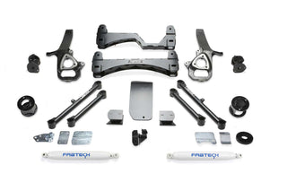 Fabtech 6in Basic System w/ Performance Shocks: Ram 1500 19-21 5.7L/3.6L/3.0L EcoDiesel