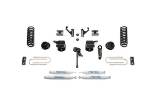 Fabtech Basic Kit (5in) w/ Performance Shocks: Ram 3500 13-14 6.7L Diesel/6.4L/5.7L