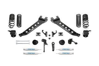 Fabtech 7in Radius Arm Kit: Ram 2500 14-16 6.7L Diesel/6.4L/5.7L w/ Performance Shocks