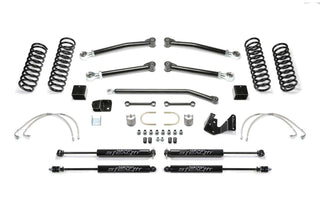 Fabtech 3in Trail II Suspension Kit: Jeep Wrangler 07-15 3.8L/3.6L w/ Stealth